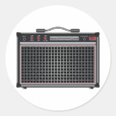 エレキギター増幅器 ラウンドシール (正面)