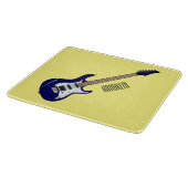 エレキギター漫画イラストレーション カッティングボード (角)