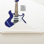 エレキギター漫画イラストレーション シェルパブランケット (3/4)