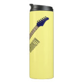 エレキギター漫画イラストレーション タンブラー (回転右)