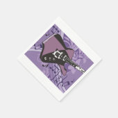 エレキギター紙ナプキンス スタンダードカクテルナプキン (角)