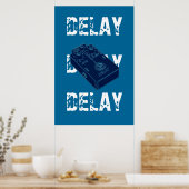 エレキギター遅延ペダル ポスター (キッチン)