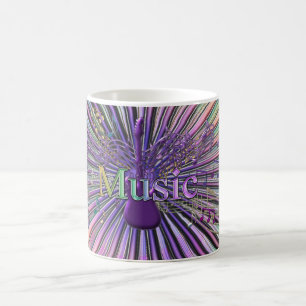 エレキギター音楽爆発のマグ コーヒーマグカップ
