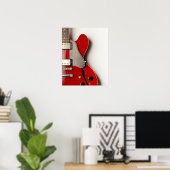 エレキギター12 ポスター (ホームオフィス)