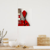 エレキギター12 ポスター (キッチン)