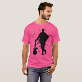 エレキギター・アコースティック・ギター Tシャツ (正面フル)