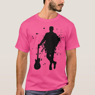 エレキギター・アコースティック・ギター Tシャツ
