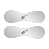 エレキギター・オン・シルバー 野球ボール (パネル)