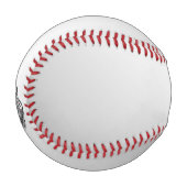 エレキギター・オン・シルバー 野球ボール (正面左)