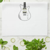 エレキギター キッチンタオル (折り畳み)