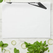 エレキギター キッチンタオル (折り畳み)