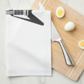 エレキギター キッチンタオル (四つ折り)