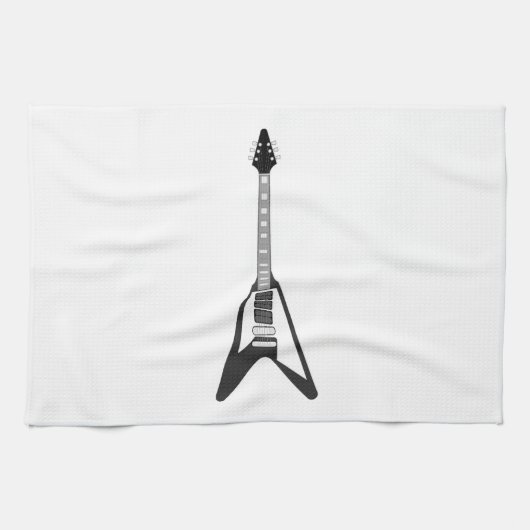 エレキギター キッチンタオル (横)