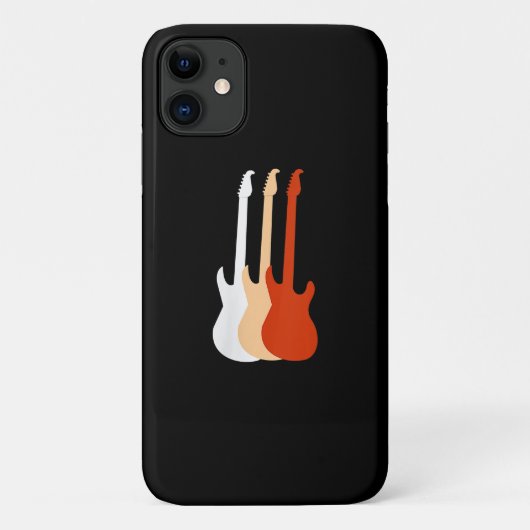 エレキギター – ギタープレーヤー音楽 Case-Mate iPhoneケース (裏面)