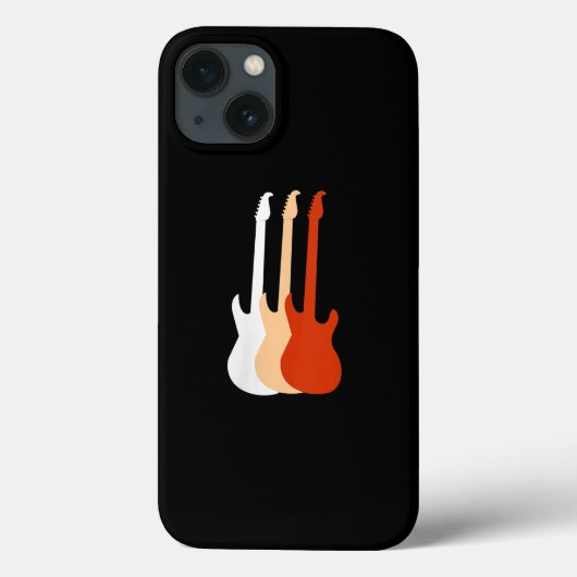 エレキギター – ギタープレーヤー音楽 Case-Mate iPhoneケース (裏面)