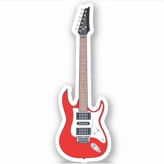 エレキギター！ シール (正面)