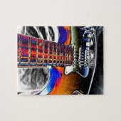 エレキギター ジグソーパズル (横)