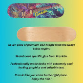 エレキギター スケートボード