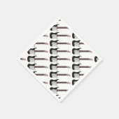 エレキギター スタンダードカクテルナプキン (角)