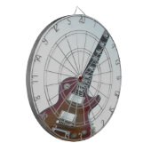 エレキギター ダーツボード (正面左)