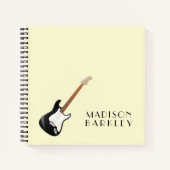 エレキギター ノートブック (正面)