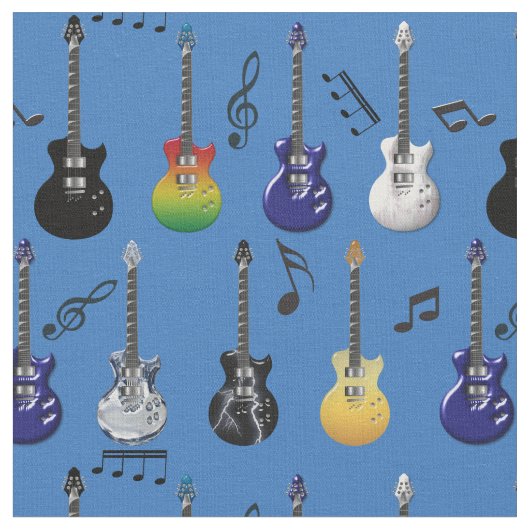 エレキギター ファブリック (クローズアップ)