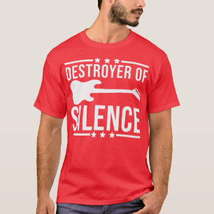 エレキギター・ベース奏者ミュージックバンド男性G Tシャツ