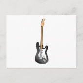 エレキギター ポストカード (正面)