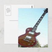 エレキギター ポストカード (正面/裏面)