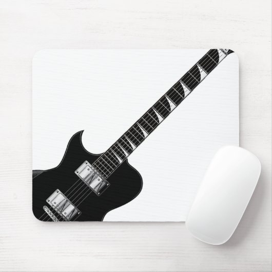 エレキギター マウスパッド (マウス)