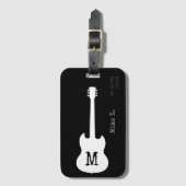 エレキギター ラゲッジタグ (正面縦)