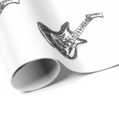 エレキギター ラッピングペーパー (ロールコーナー)