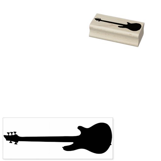 エレキギター ラバースタンプ (押印)