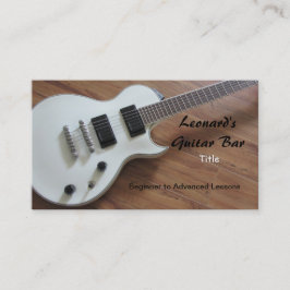 エレキギター – レッスン 名刺