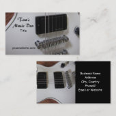 エレキギター 名刺 (正面/裏面)