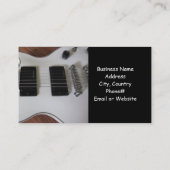 エレキギター 名刺 (裏面)