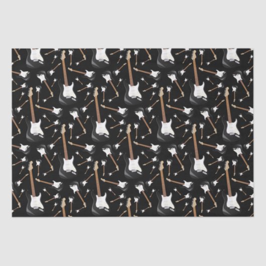 エレキギター 薄葉紙 (正面)