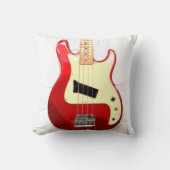 エレキギター(赤) クッション (正面)