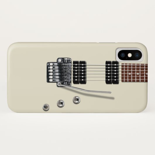 エレキギター Case-Mate iPhoneケース (裏面(横))