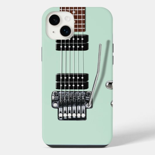 エレキギター iPhoneケース (裏面)