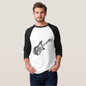 エレキギター Tシャツ (正面フル)