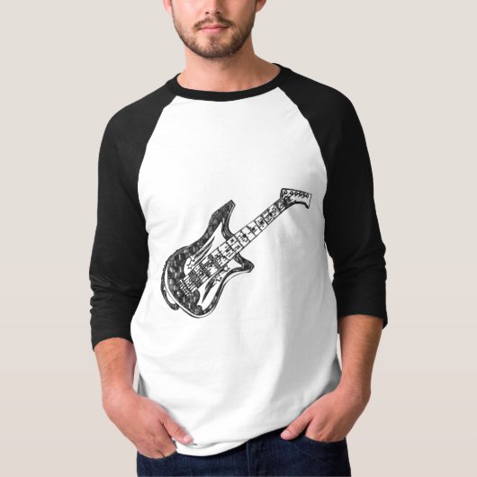 エレキギター Tシャツ (正面)
