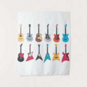 エレキロックギター タペストリー (正面)