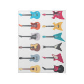 エレキロックギター ノートパッド (回転)