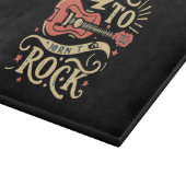 エレキ生まれタのギターをロックする カッティングボード (角)