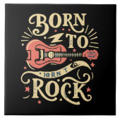 エレキ生まれタのギターをロックする タイル (正面)