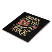 エレキ生まれタのギターをロックする タイル (側面)