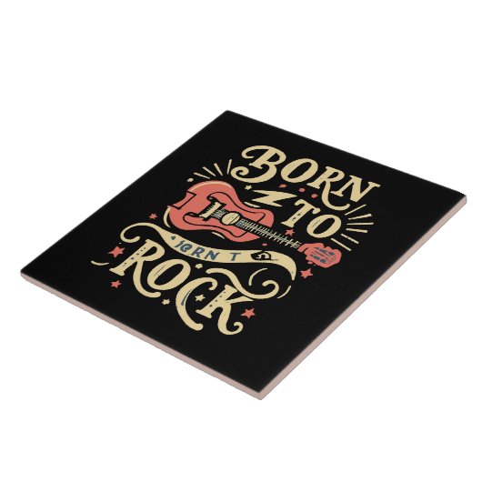 エレキ生まれタのギターをロックする タイル (側面)