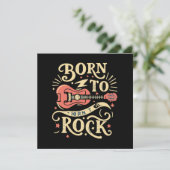 エレキ生まれタのギターをロックする 招待状 (スタンド正面)