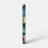 エレクトリックオーロラバラノーザンライツゴシックフラワー SAMSUNG GALAXYケース (左側面)